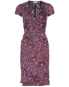 Issa Printed Jersey Dress - Lyst