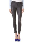 J Brand Super Skinny Leather Pants - Lyst