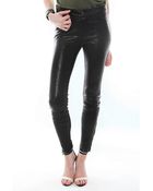 J Brand 5 Pocket Leather Leggings - Lyst
