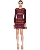 Matthew Williamson Digital Tapestry Weave Dress - Lyst