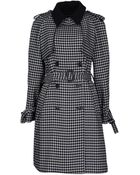 Stefanel Coat - Lyst