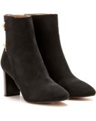 Chloé Suede Ankle Boots - Lyst