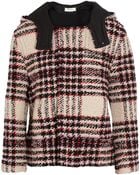 Marni Bouclã©-Tweed Hooded Jacket - Lyst