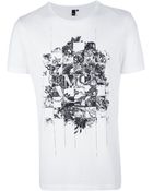 McQ by Alexander McQueen Printed Tshirt - Lyst