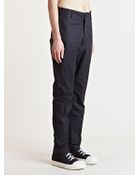 Rick Owens Mens Dropped Astaires Pants - Lyst
