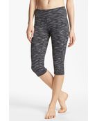 Zella Live in Eclipse Space Dye Capri Leggings - Lyst