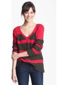 Free People Songbird Stripe Pullover - Lyst