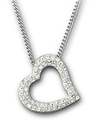 Swarovski Mozart Crystal Heart Pendant Necklace - Lyst