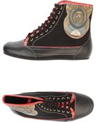 Gattinoni High-Top Sneaker - Lyst