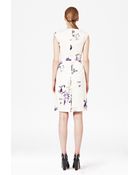 French Connection Water Flower Cap Sleeve Dress - Lyst
