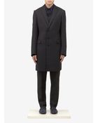 Armani Wool Coat - Lyst