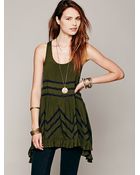 Intimately Womens Voile And Lace Trapeze Slip - Lyst