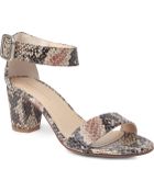 Kg Kurt Geiger Nina Faux-snake Leather Sandals - Lyst