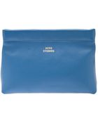 Acne Studios Adjustable Metal Closure Pouch - Lyst