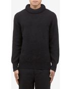 Ann Demeulemeester Thick Neck Sweater - Lyst