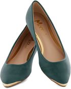 ModCloth A Fine Point Flat in Indigo - Lyst