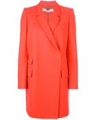 Stella McCartney Oversized Single Breasted Coat - Lyst