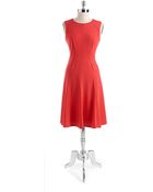 Anne Klein Sleeveless Aline Dress - Lyst