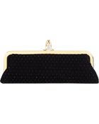 Christian Louboutin Velvet Miss Loubi Clutch - Lyst