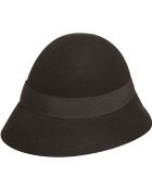 Stella McCartney Black Wide Brim Hat - Lyst