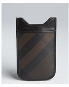 Burberry Smoked Check Iphone Sleeve - Lyst