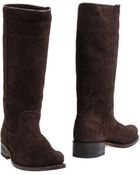 Camperos Highheeled Boots - Lyst