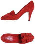 Casadei Closedtoe Slipons - Lyst