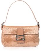 Fendi Beaded Baguette Bag - Lyst