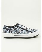 Kenzo Helmut Tiger-Print Low-Top Sneaker - Lyst