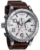Nixon The 5130 Chrono Leather Watch - Lyst