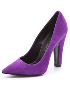 Giuseppe Zanotti Suede Pumps - Lyst