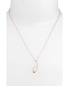 Kwiat Initial Pendant Necklace - Lyst