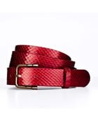 Ann Taylor Exotic Leather Skinny Belt - Lyst