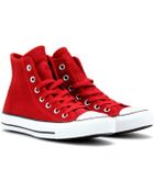 Converse Chuck Taylor All Star Suede Hightop Sneakers - Lyst