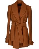 Emporio Armani Coat - Lyst