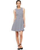 Club Monaco Emily Striped Knit Dress - Lyst