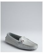 Tod's Celeste Medio Leather Buckle Strap Loafers - Lyst