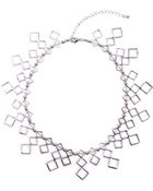 Akira Honeycomb Necklace in Silver - Lyst
