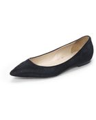 Club Monaco Erika Calf Hair Flat - Lyst