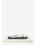 Danward Cross Strap Contrast Flip Flops - Lyst