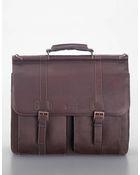 Kenneth Cole Reaction Leather Dowel Bag - Lyst