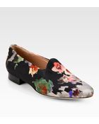 Acne Studios Silk Smoking Slippers - Lyst