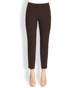 Akris Marcie Wool Ankle Pants - Lyst