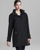 Calvin Klein Rain Coat Hooded Loose - Lyst