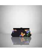Ralph Lauren Silk Floral Frame Clutch - Lyst
