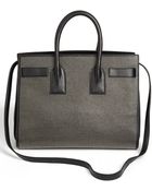 Saint Laurent Sac De Jour Studs Small Leather Tote - Lyst