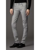 Burberry Shoreditch Selvedge Skinny Fit Jeans - Lyst