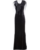 Nina Ricci Velvet Gown - Lyst