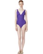 Oscar de la Renta One Piece Swimsuit - Lyst
