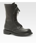 Rick Owens Army Combat Boots - Lyst